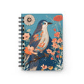 Colorful Bird Spiral Journal