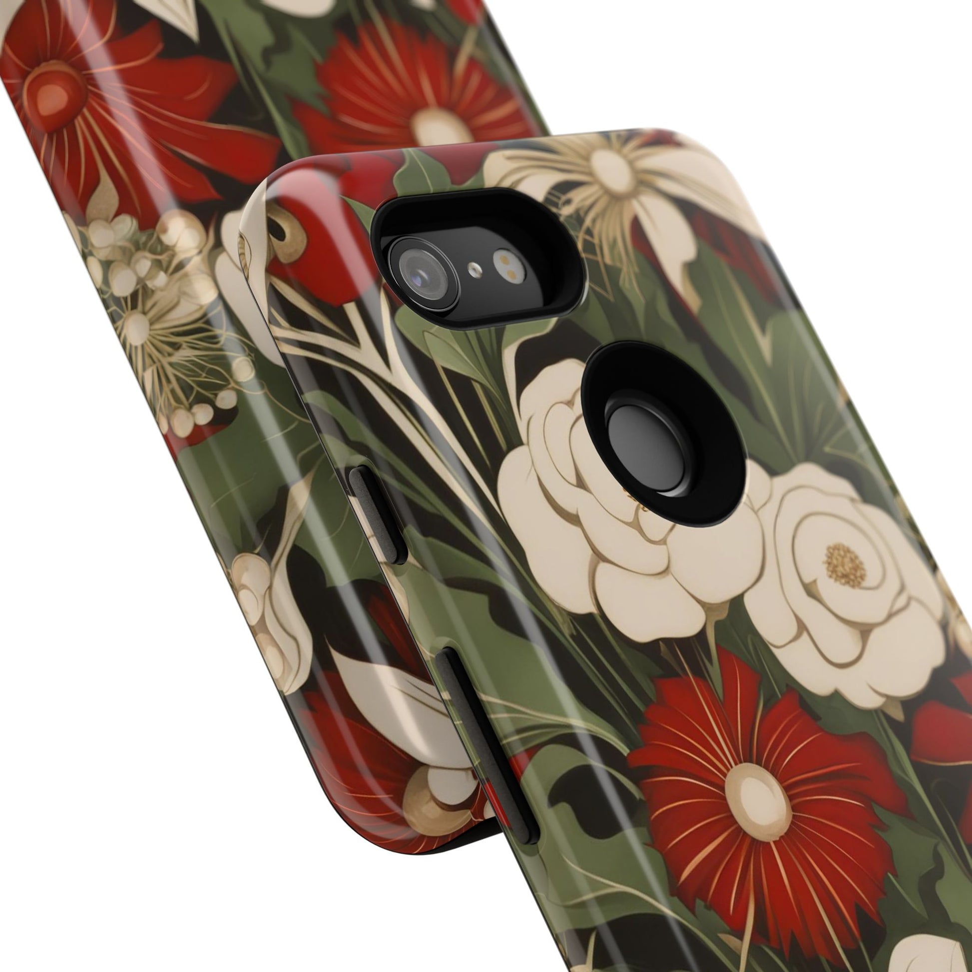 Holiday Flowers, Cell Phone Case - Apple, Samsung, Google Pixel