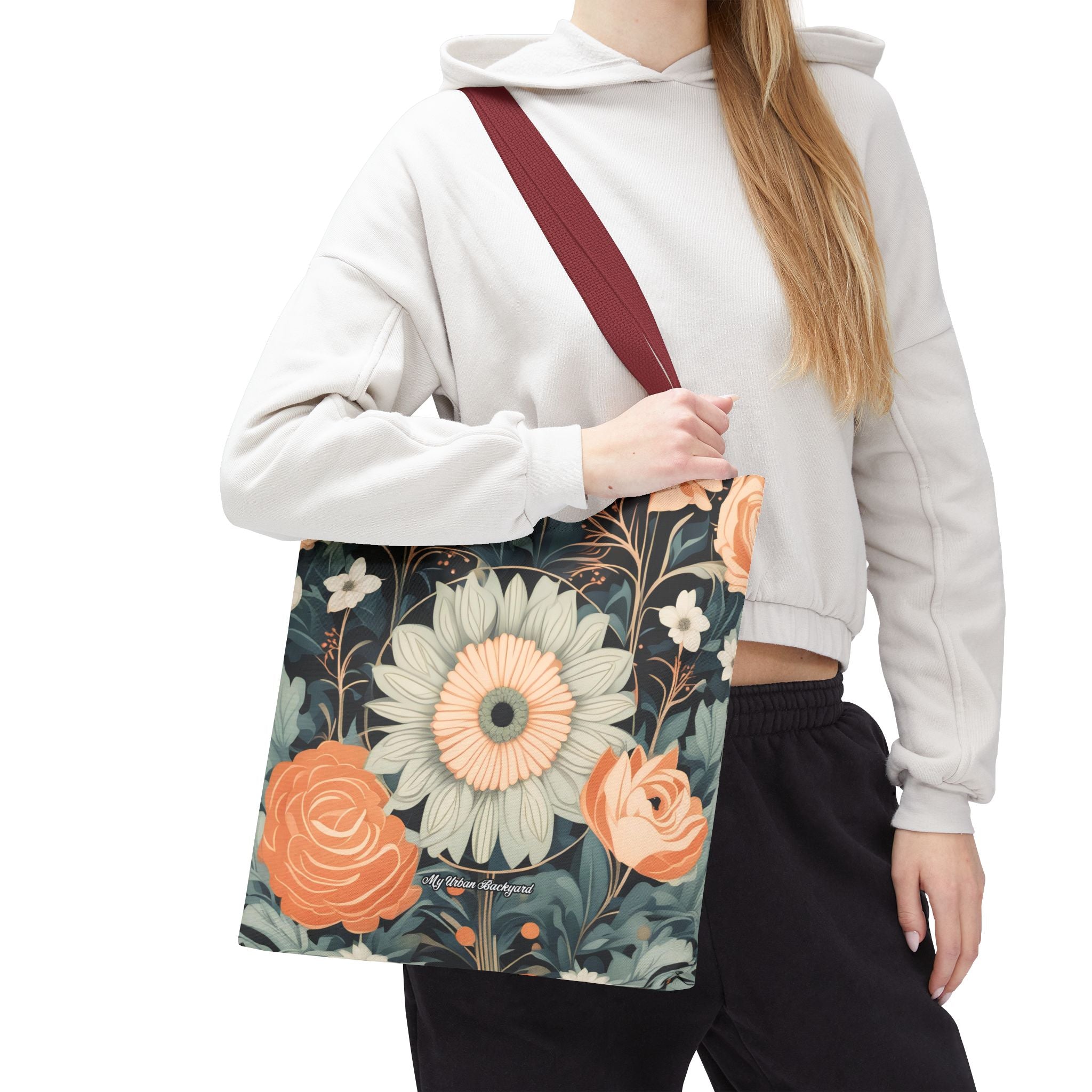 Wildflowers, Tote Bag with Cotton Handles