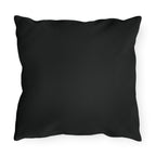 Art Deco Squirrel, Black accent color, Throw Pillow, Indoor/Outdoor Decor for Home or Office