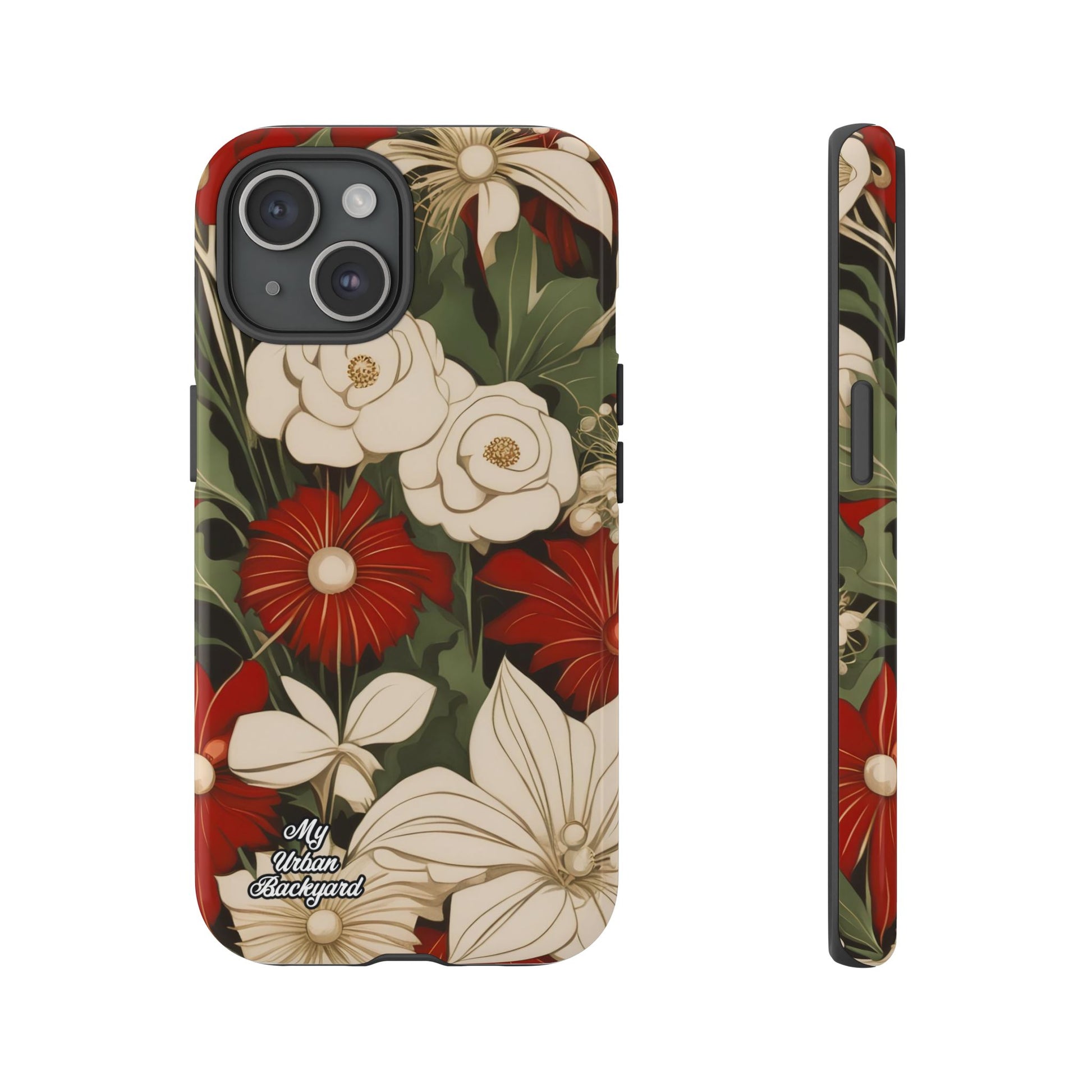 Holiday Flowers, Cell Phone Case - Apple, Samsung, Google Pixel