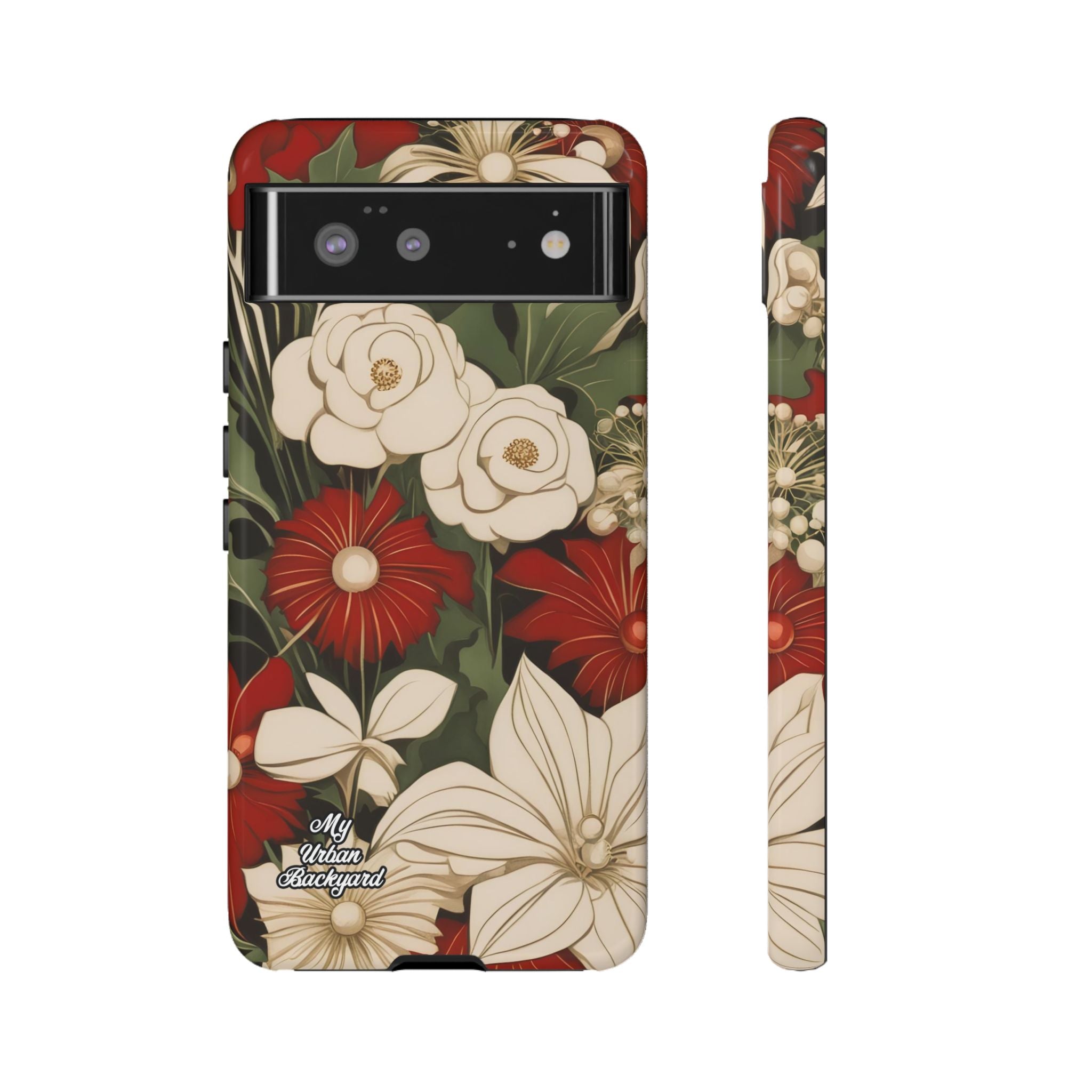 Holiday Flowers, Cell Phone Case - Apple, Samsung, Google Pixel