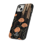 Urban Evening with Flowers, Cell Phone Case
