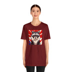 Ziggy Starspaws, Raccoon T-Shirt, Soft 100% Cotton, Short Sleeve, Classic Fit - Unisex