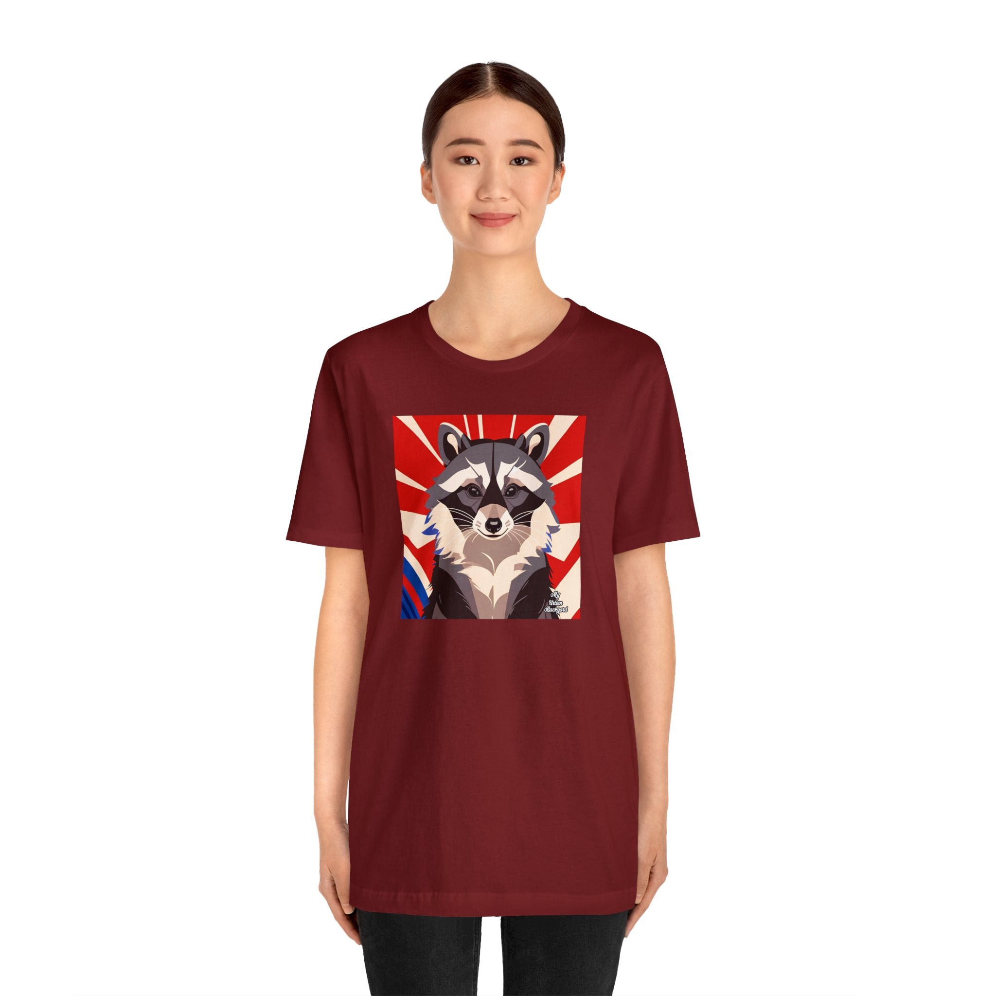 Ziggy Starspaws, Raccoon T-Shirt, Soft 100% Cotton, Short Sleeve, Classic Fit - Unisex