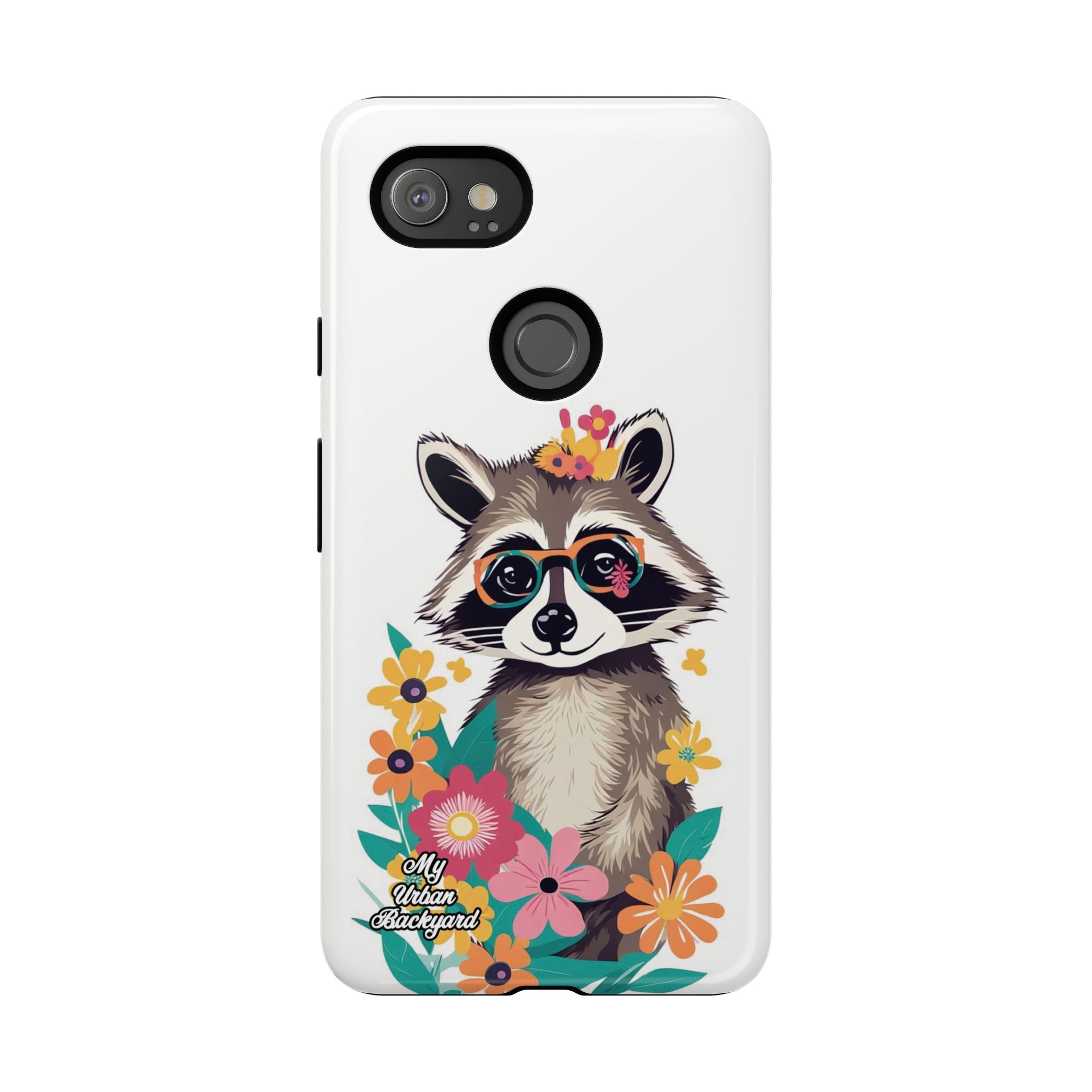 Raccoon with Glasses, Cell Phone Case - Apple, Samsung or Google Pixel