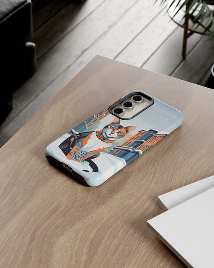 Claws Pawson in the Snow, Cell Phone Case - Apple, Samsung, Google Pixel