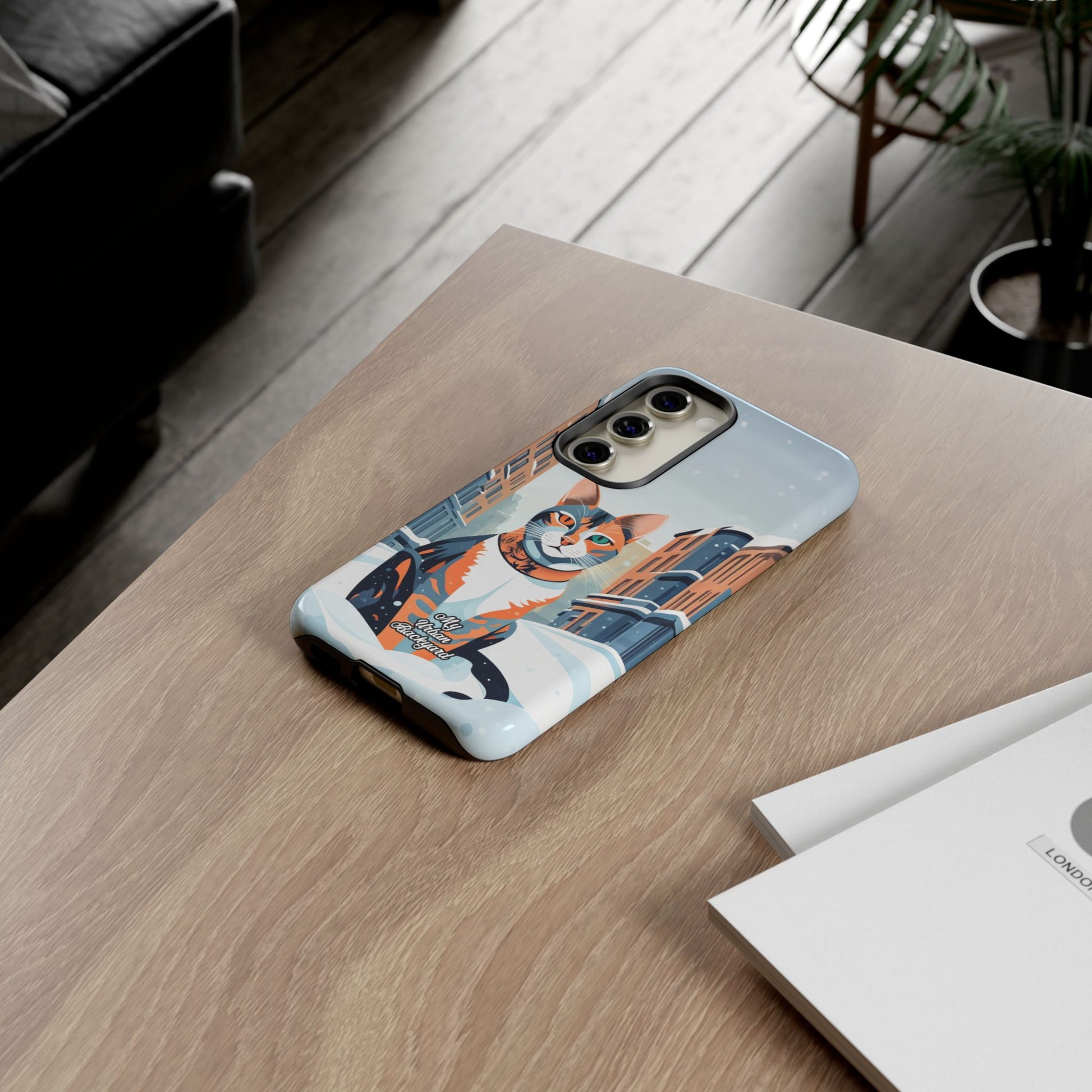 Claws Pawson in the Snow, Cell Phone Case - Apple, Samsung, Google Pixel