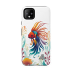 Colorful Betta Fish, Cell Phone Case - Apple, Samsung or Google Pixel