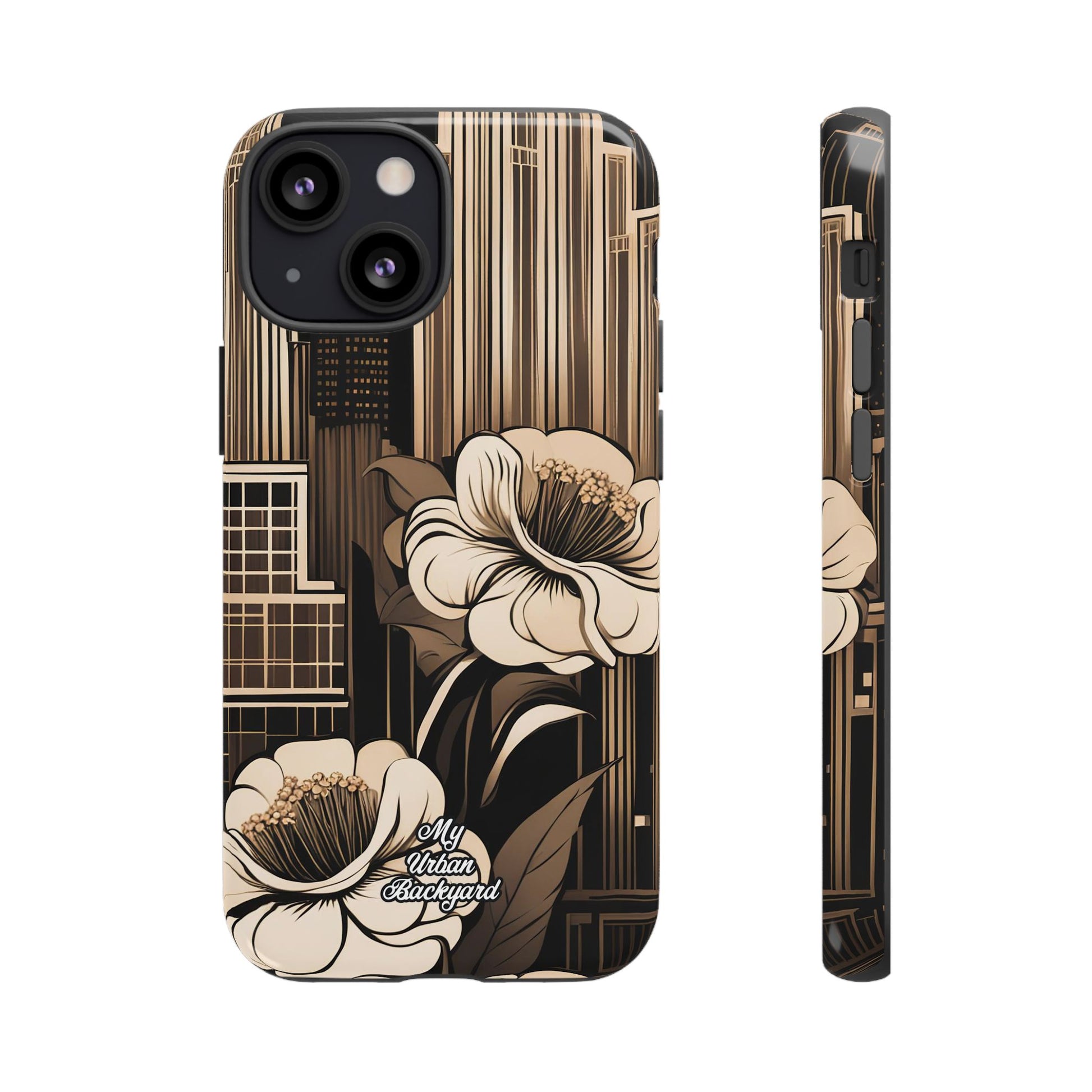 City Flowers, Cell Phone Case - Apple iPhone, Samsung Galaxy or Google Pixel