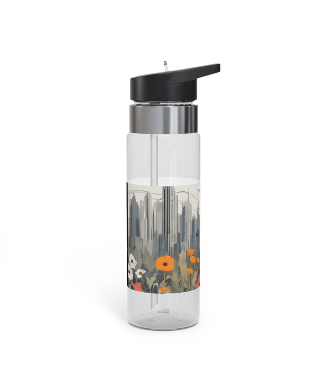Urban Wildflowers, 20oz Sport Water Bottle, BPA-Free, Tritan™ plastic