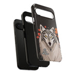 Art Deco Wolf, Cell Phone Case - Apple, Samsung, Google Pixel