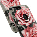 Pink Rose Flowers, Cell Phone Case - Apple, Samsung or Google Pixel