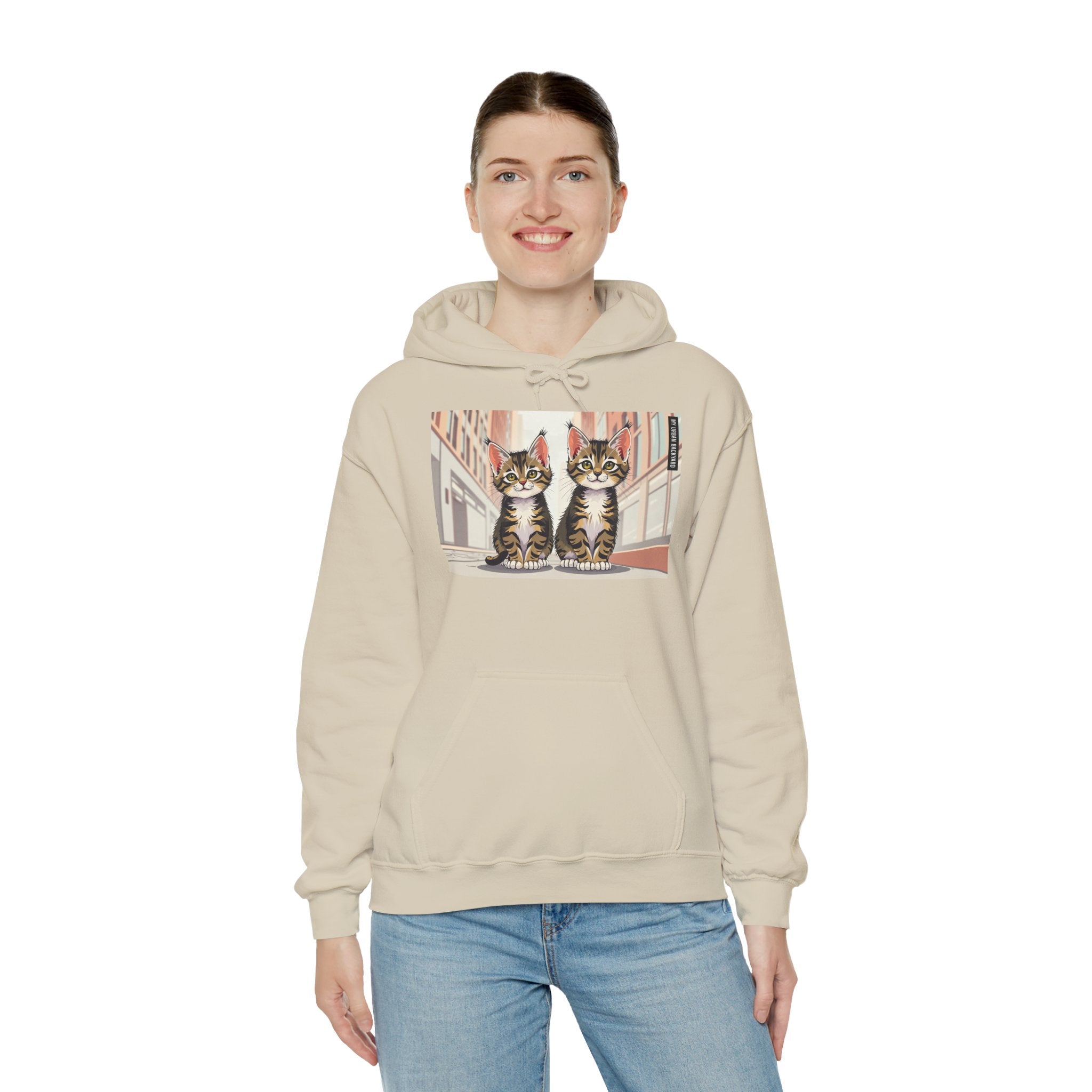 Cute Tabby Kittens Hoodie