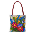 Vibrant Wildflowers Tote Bag with Cotton Handles For Everyday Use, 3 Sizes
