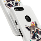 Raccoon with Glasses, Cell Phone Case - Apple, Samsung or Google Pixel