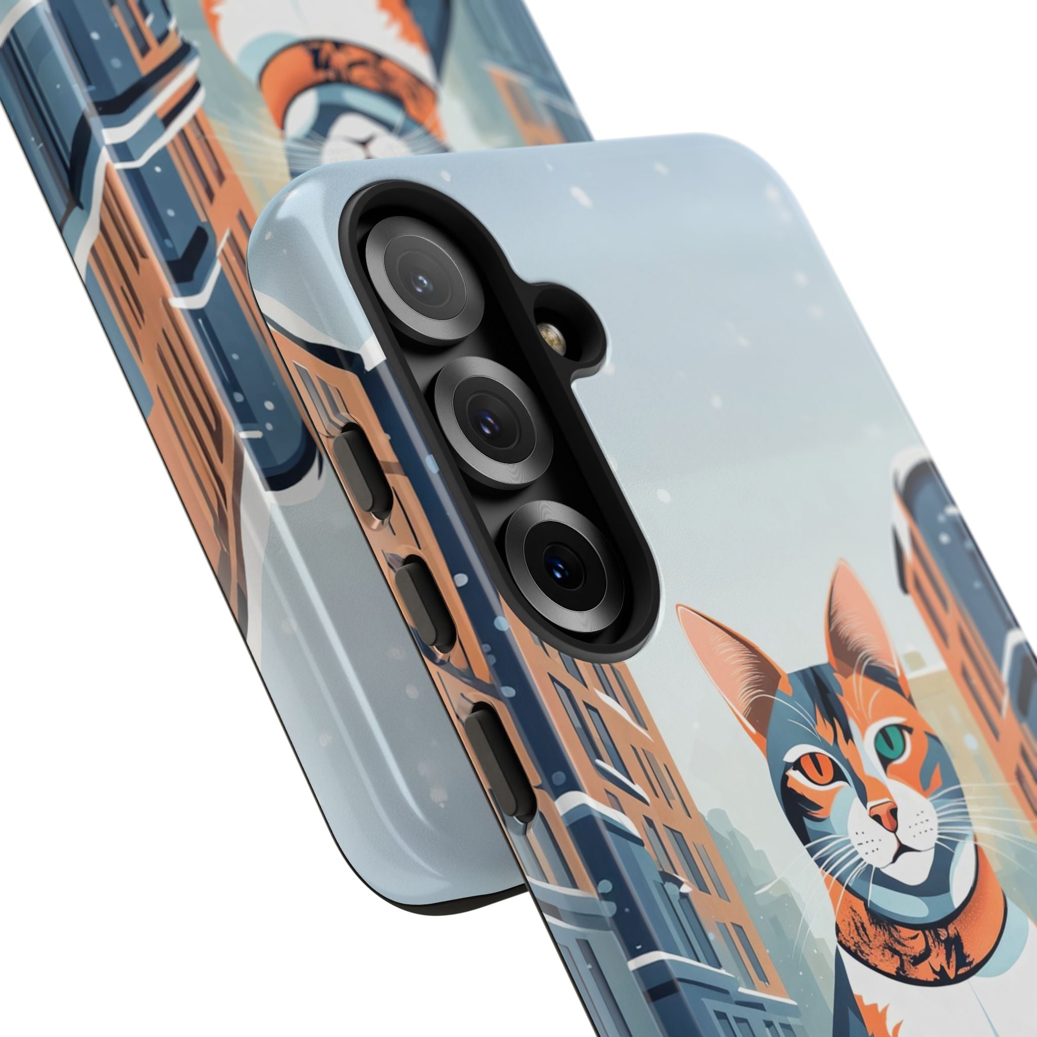 Claws Pawson in the Snow, Cell Phone Case - Apple, Samsung, Google Pixel