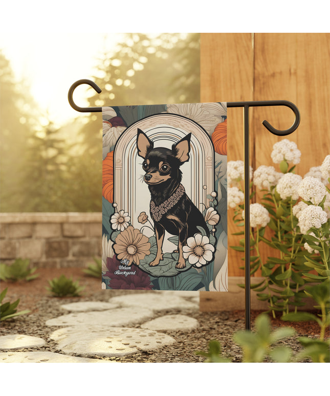 Tango, Dog Garden Flag for Yard, Patio, Porch, or Work, 12"x18" - Flag only