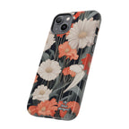 Art Deco Flowers, Cell Phone Case - Apple, Samsung, Google Pixel