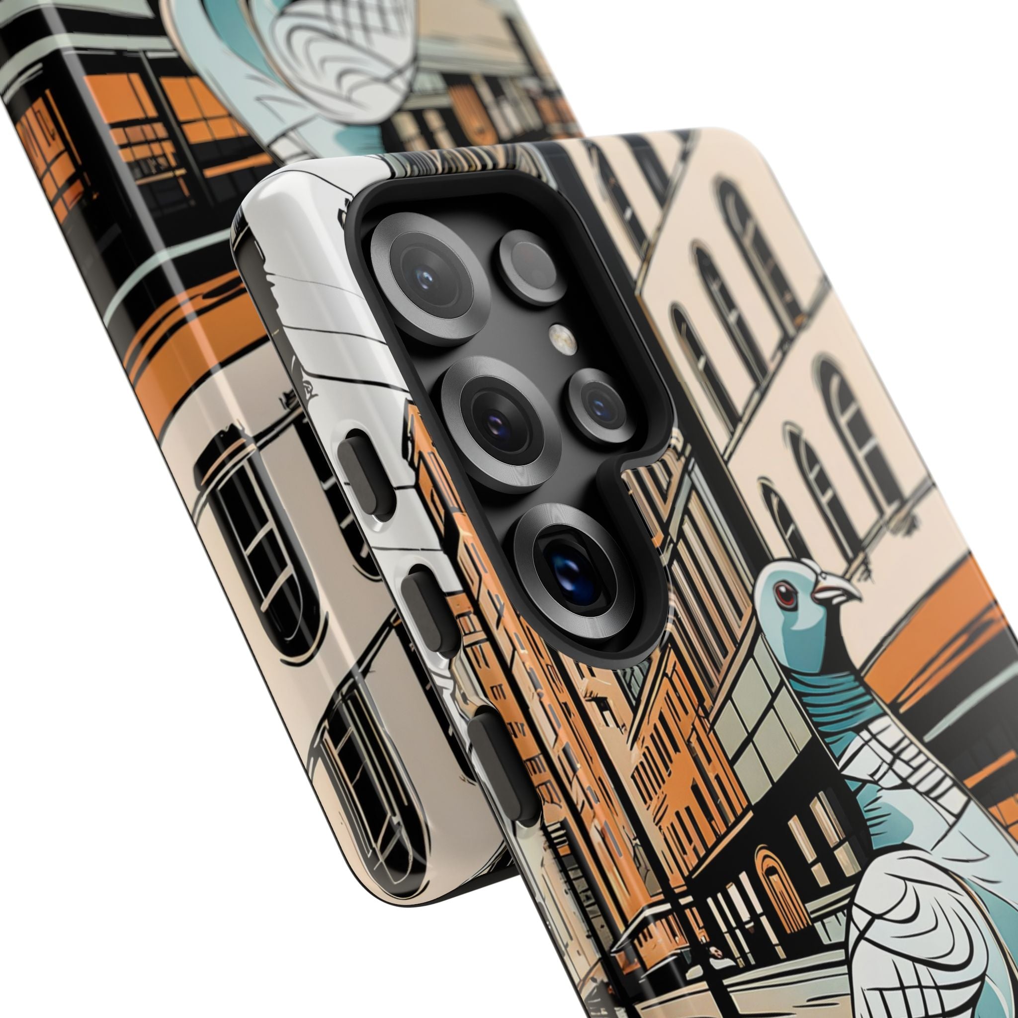 Pigeon on a City Street, Cell Phone Case - Apple, Samsung, Google Pixel