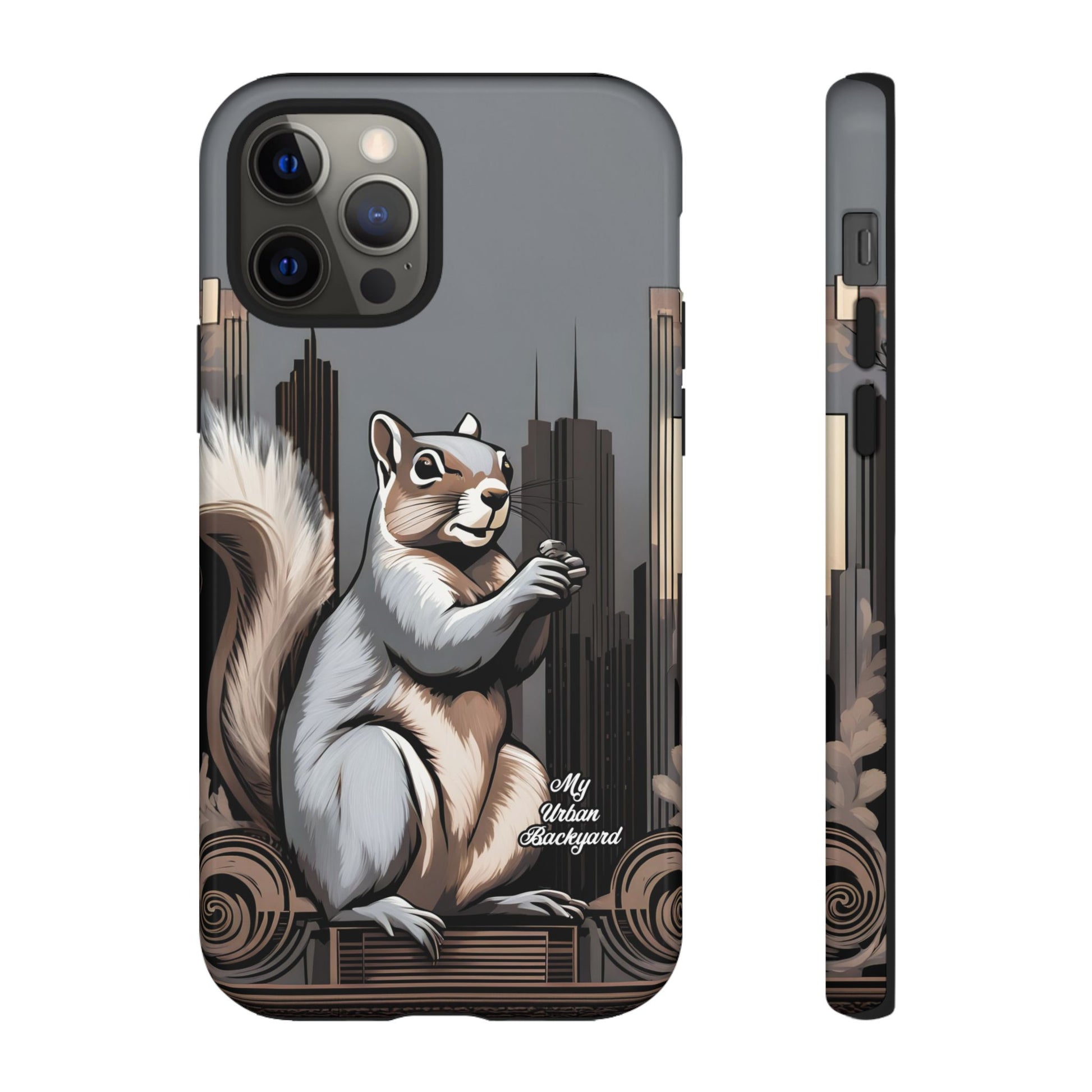 Urban Gray Squirrel, Cell Phone Case - Apple, Samsung, Google Pixel