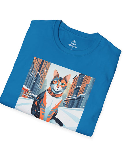 Claws Pawson, Cat T-Shirt, Soft 100% Cotton, Short Sleeve, Classic Fit - Unisex