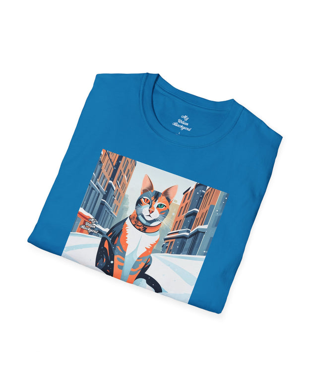Claws Pawson, Cat T-Shirt, Soft 100% Cotton, Short Sleeve, Classic Fit - Unisex
