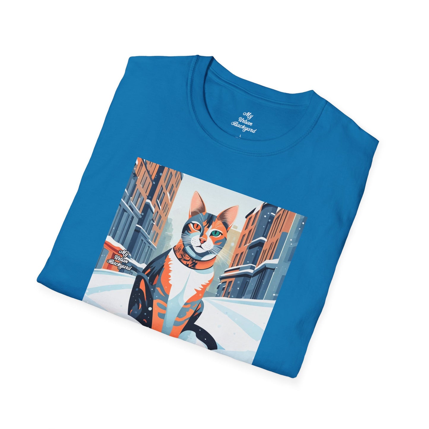 Claws Pawson, Cat T-Shirt, Soft 100% Cotton, Short Sleeve, Classic Fit - Unisex