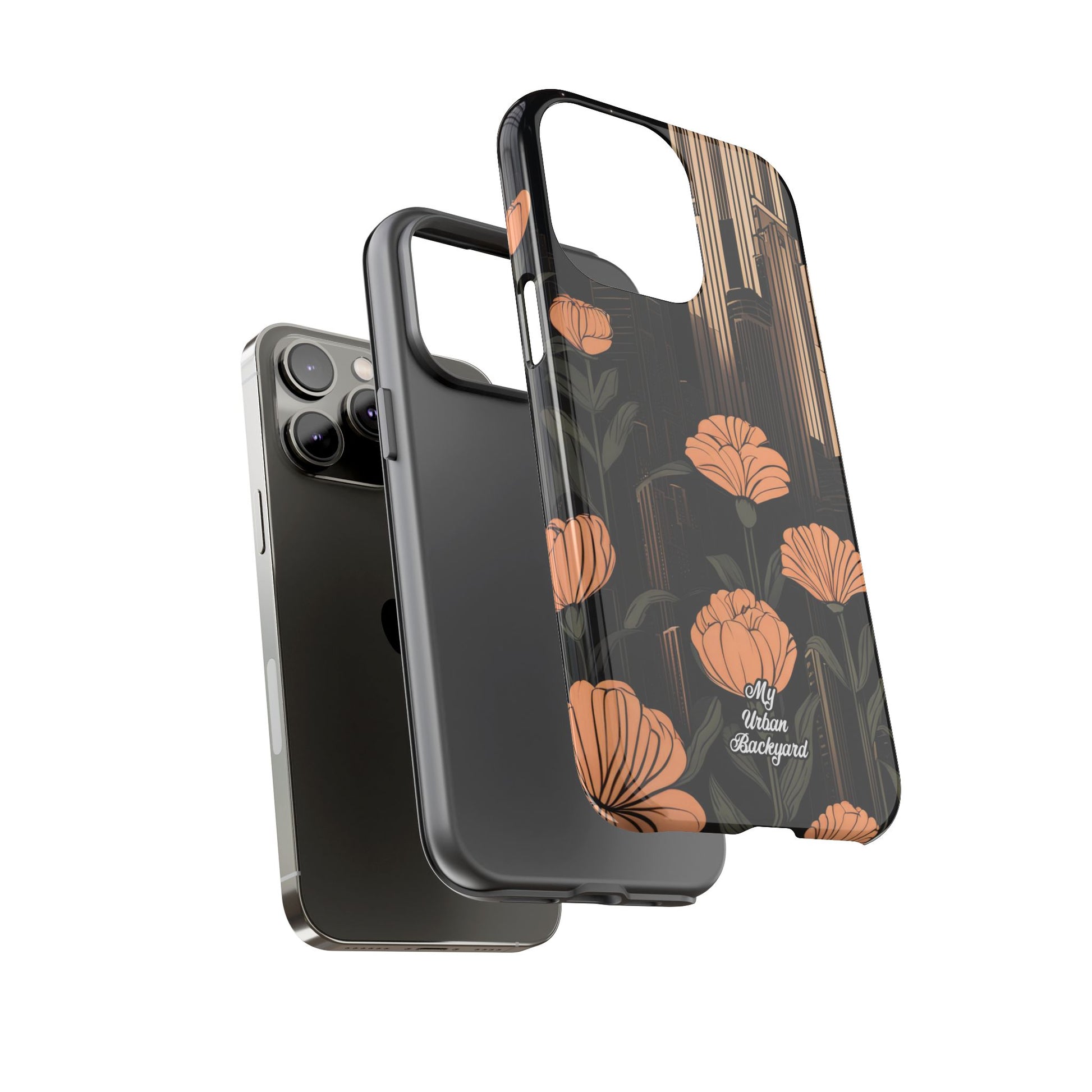 Urban Evening with Flowers, Cell Phone Case - Apple iPhone, Samsung Galaxy, Google Pixel