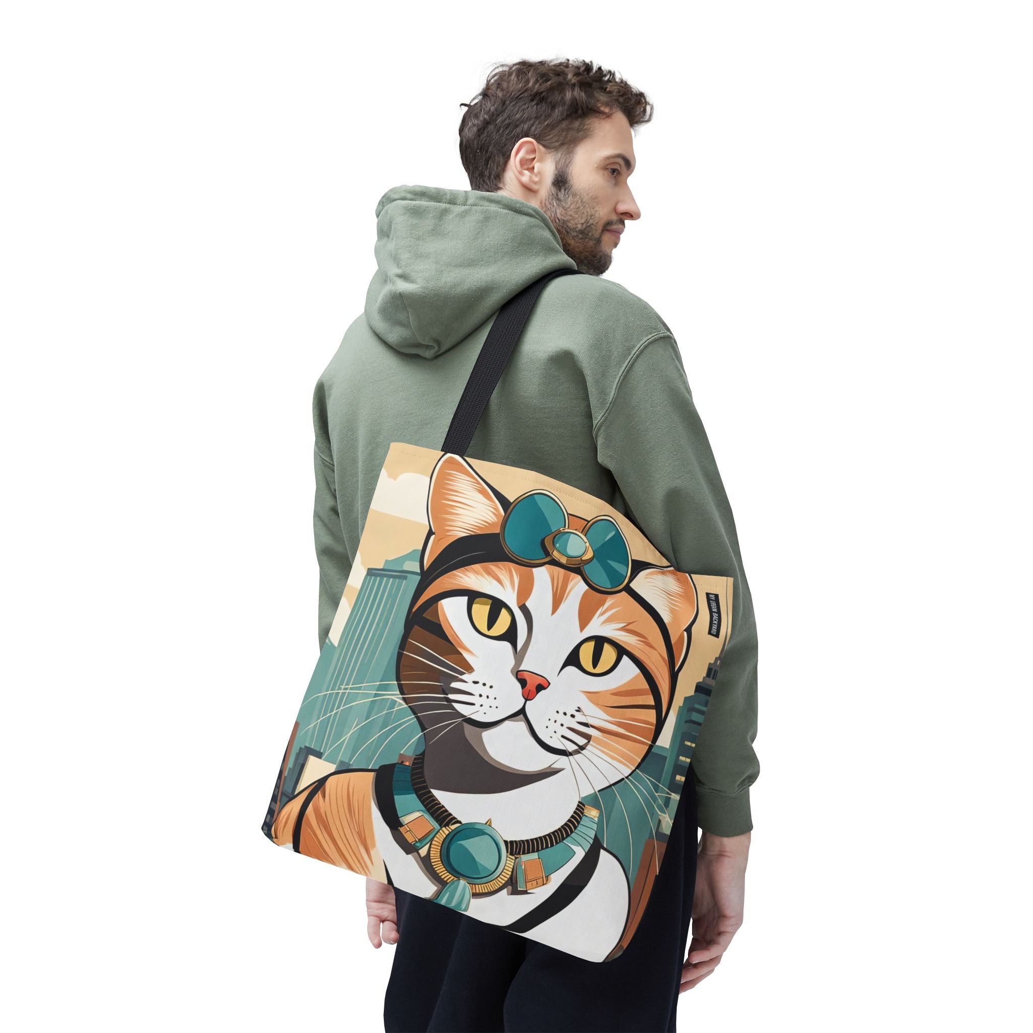 Meowvelous Jewel Cat Tote Bag