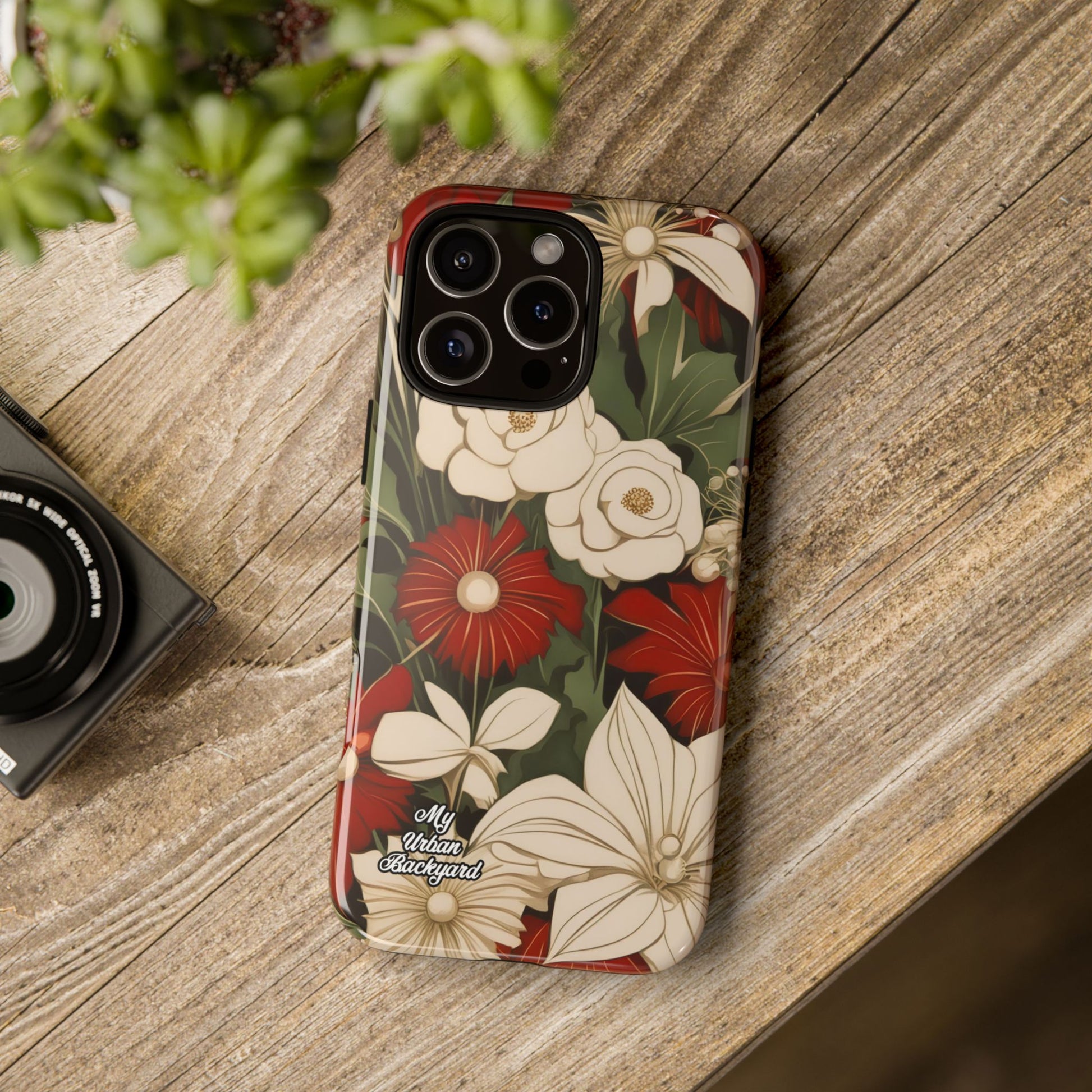 Holiday Flowers, Cell Phone Case - Apple, Samsung, Google Pixel