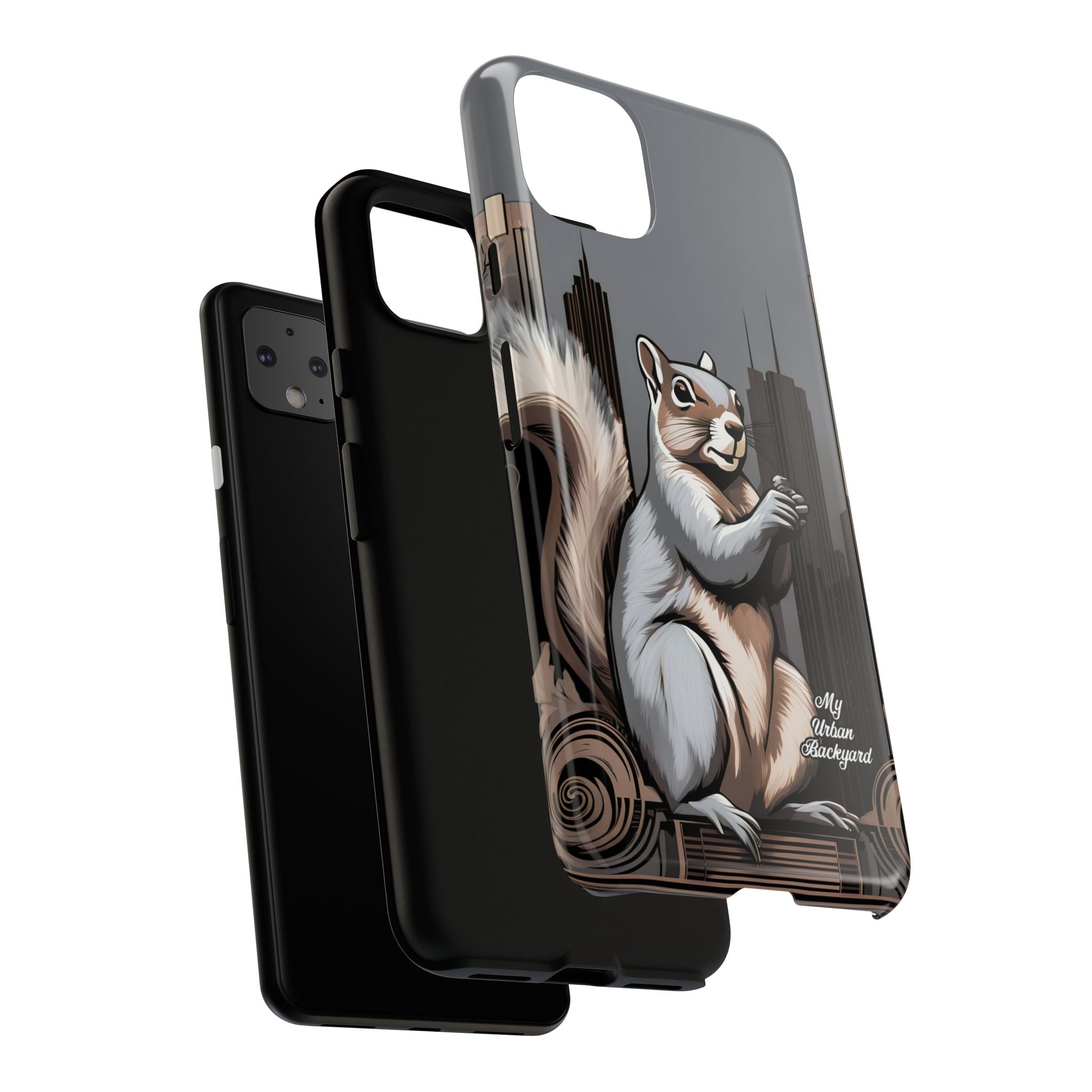 Urban Gray Squirrel, Cell Phone Case - Apple, Samsung, Google Pixel