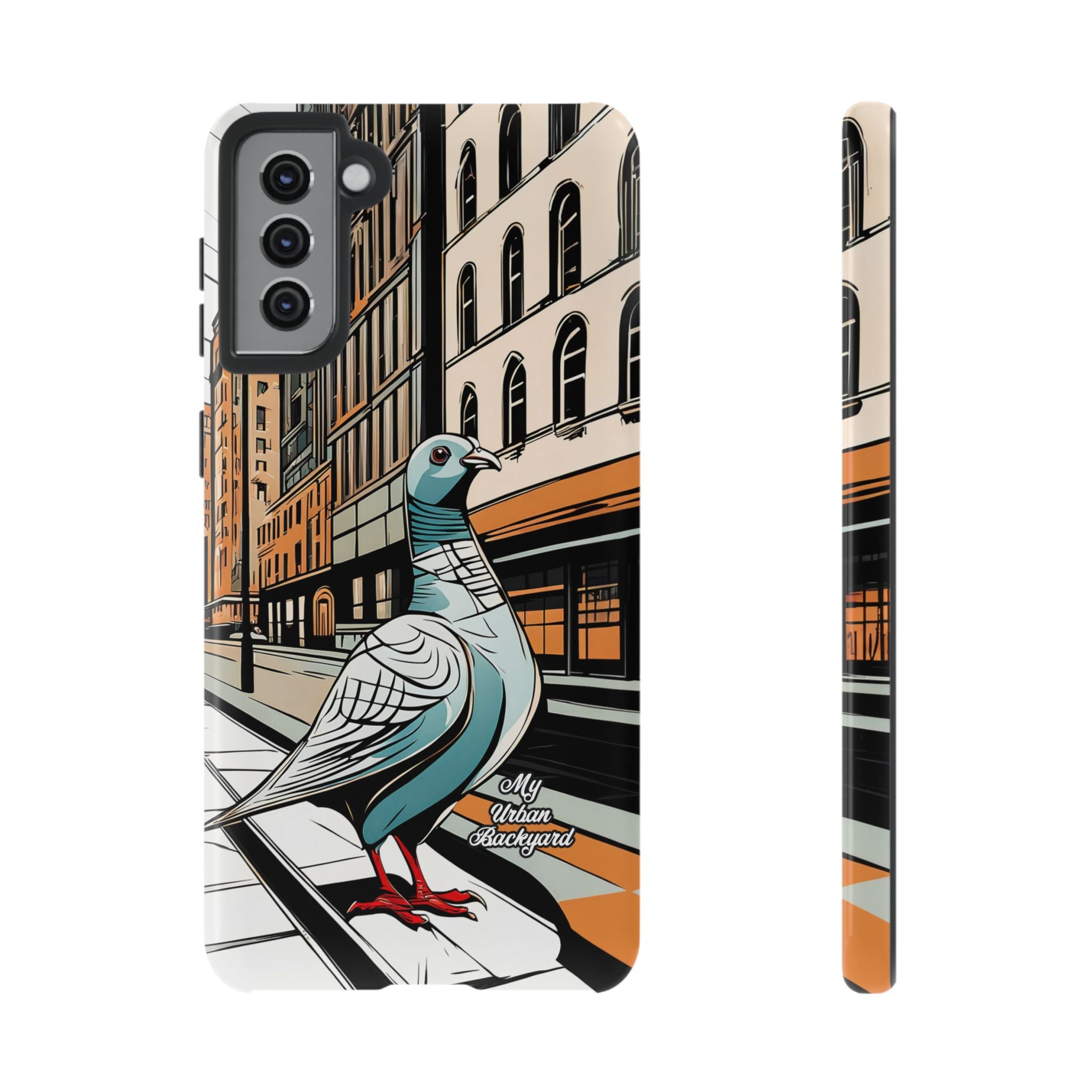 Pigeon on a City Street, Cell Phone Case - Apple, Samsung, Google Pixel