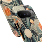 Orange and White Flowers, Cell Phone Case - Apple, Samsung, Google Pixel