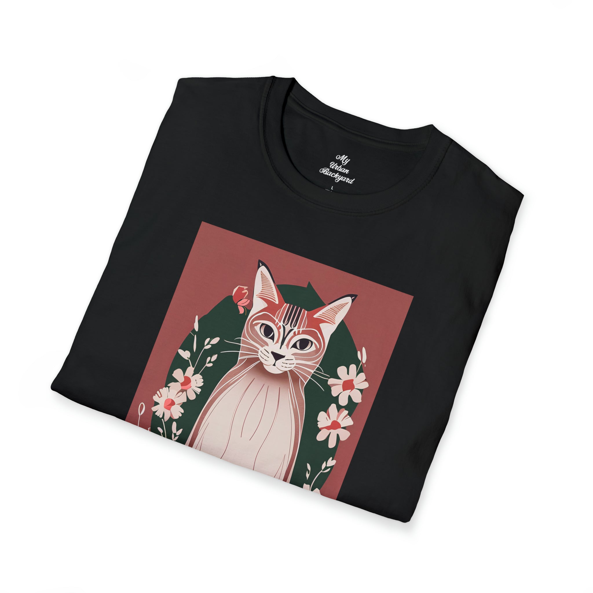 Selena Purrmore, Cat T-Shirt, Soft 100% Cotton, Unisex, Short Sleeve, Classic Fit