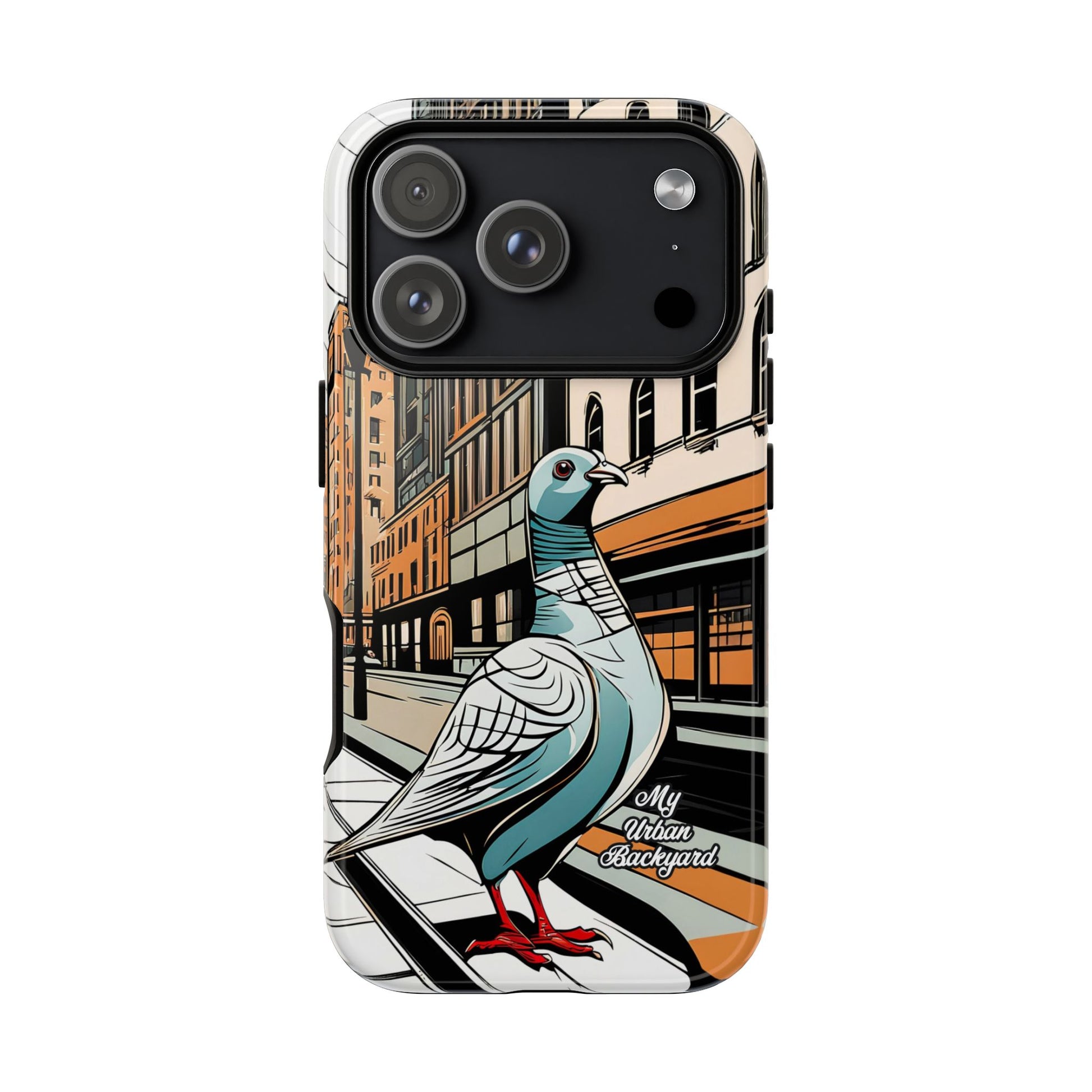 Pigeon on a City Street, Cell Phone Case - Apple, Samsung, Google Pixel
