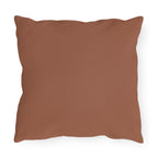 Flying Crow, Terracotta accent color, Throw Pillow