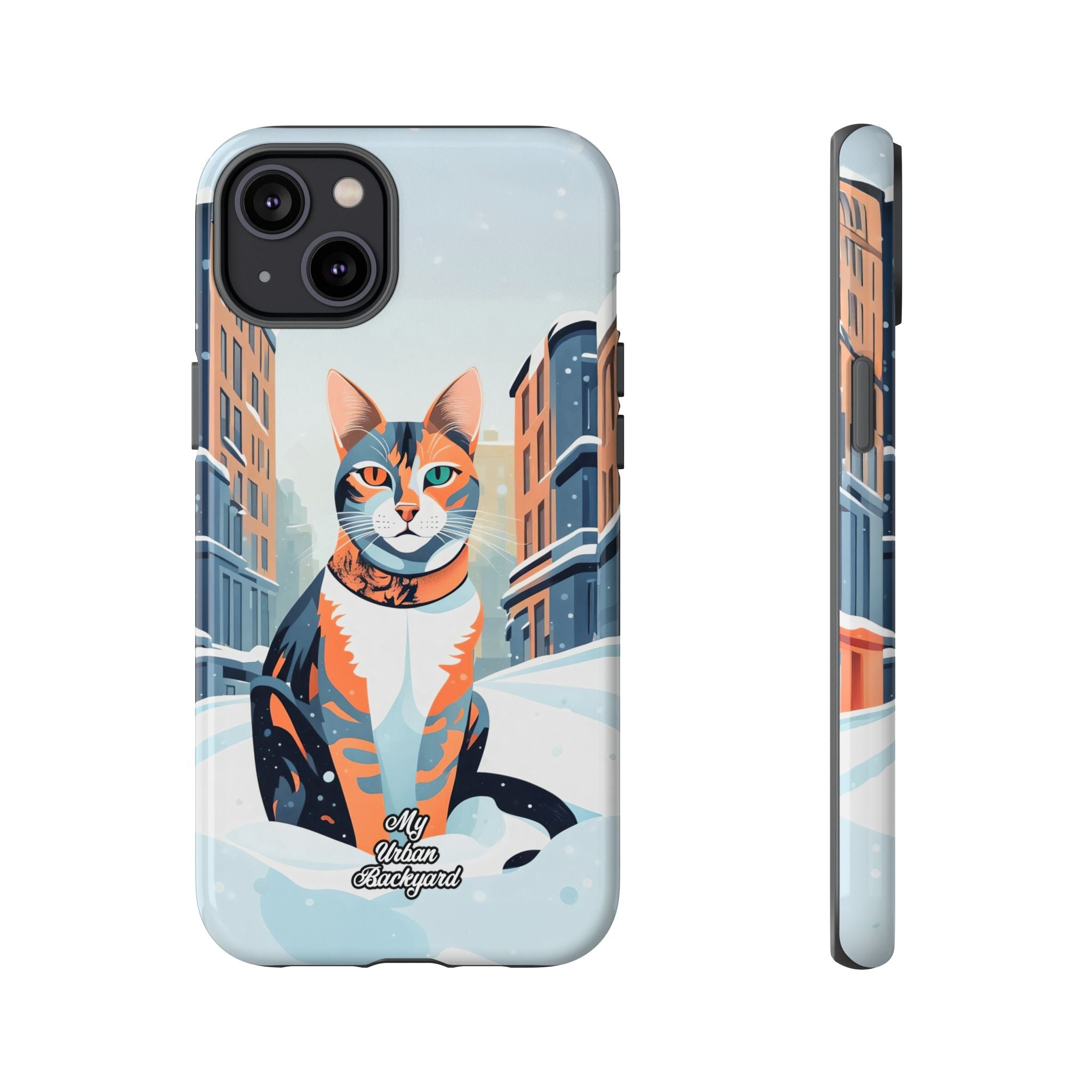 Claws Pawson in the Snow, Cell Phone Case - Apple, Samsung, Google Pixel