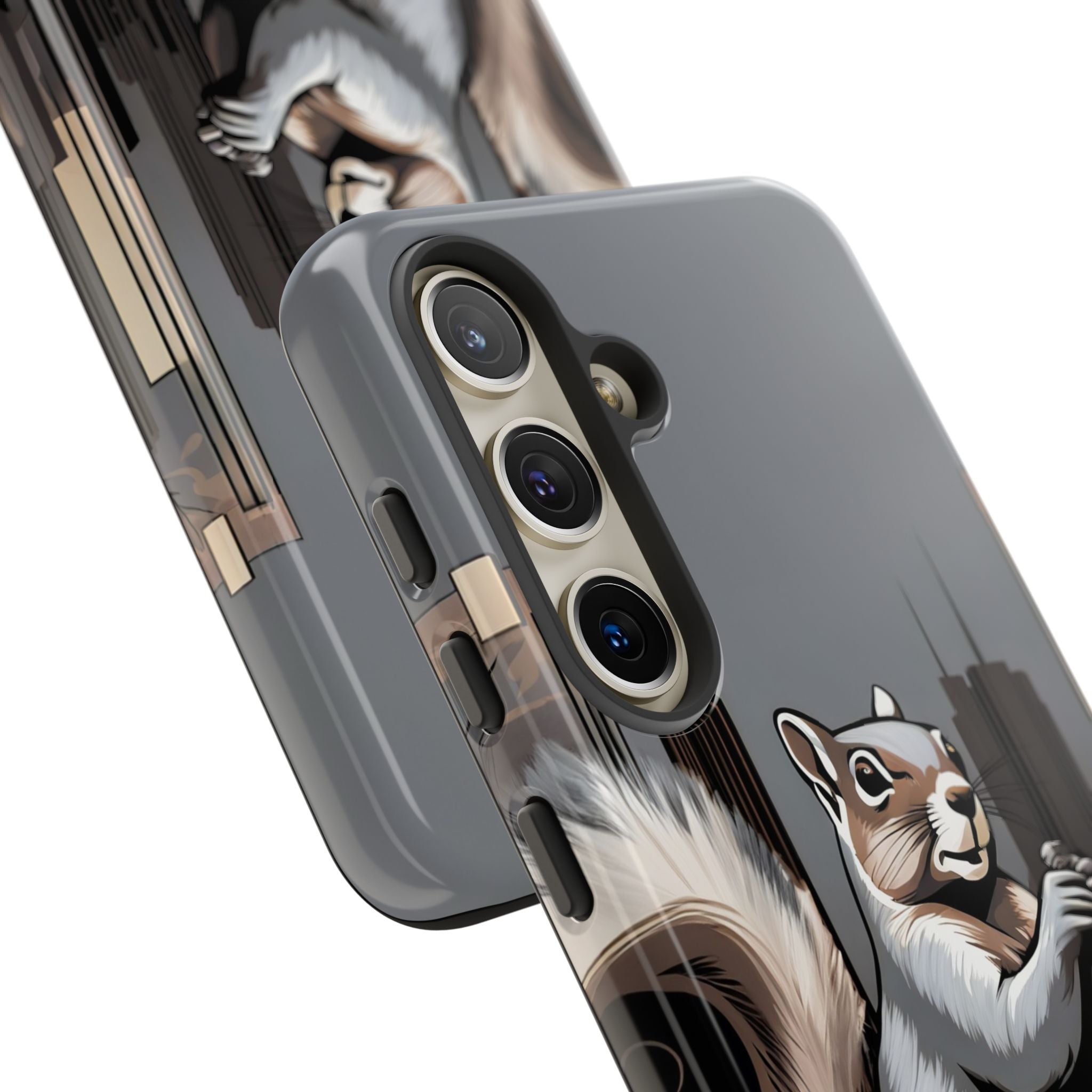 Urban Gray Squirrel, Cell Phone Case - Apple, Samsung, Google Pixel