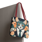 Simon Whiskerford, Cat Tote Bag with Cotton Handles For Everyday Use, 3 Sizes