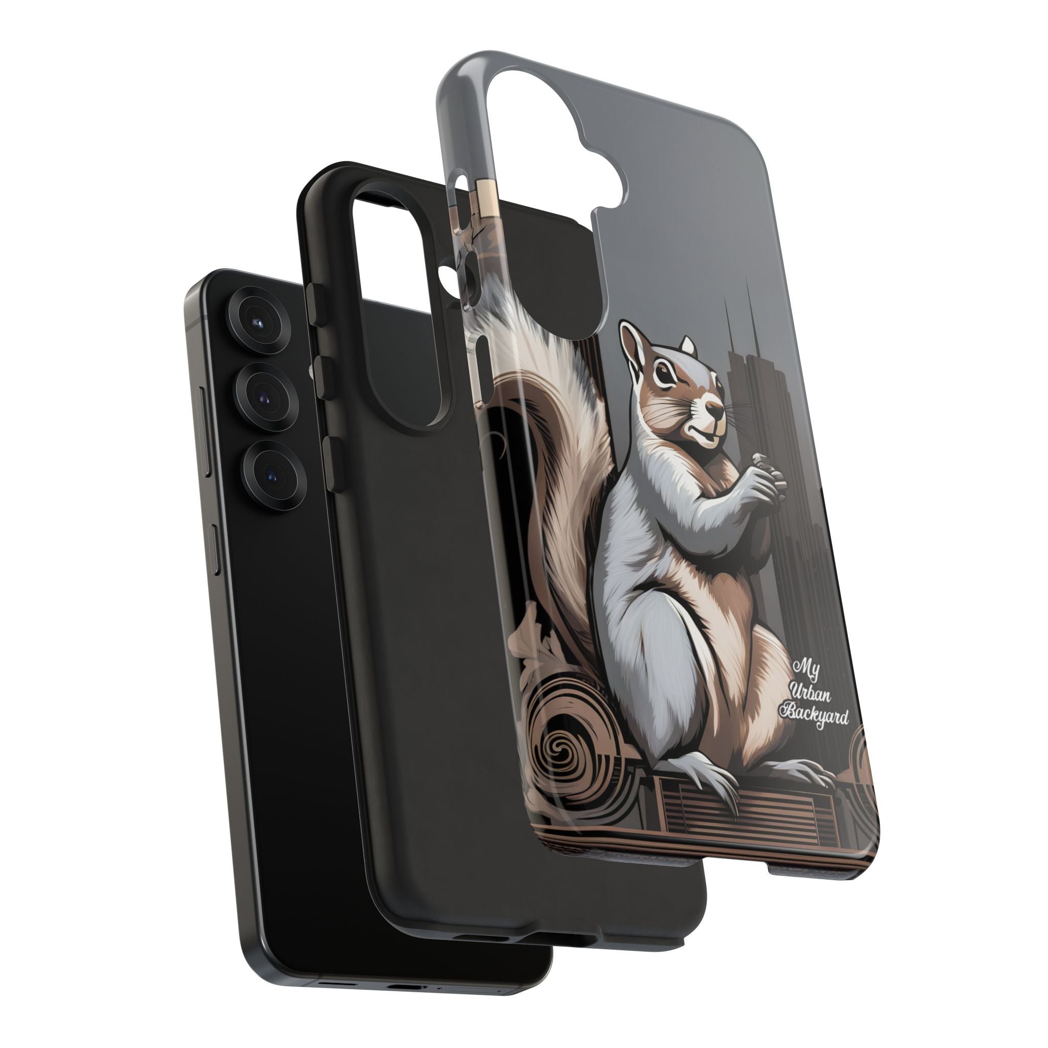 Urban Gray Squirrel, Cell Phone Case - Apple, Samsung, Google Pixel