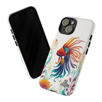 Colorful Betta Fish, Cell Phone Case - Apple, Samsung or Google Pixel