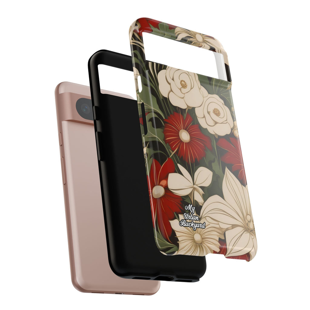 Holiday Flowers, Cell Phone Case - Apple, Samsung, Google Pixel