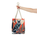 City Wolf Tote Bag, Tote with Cotton Handles For Everyday Use, 3 Sizes