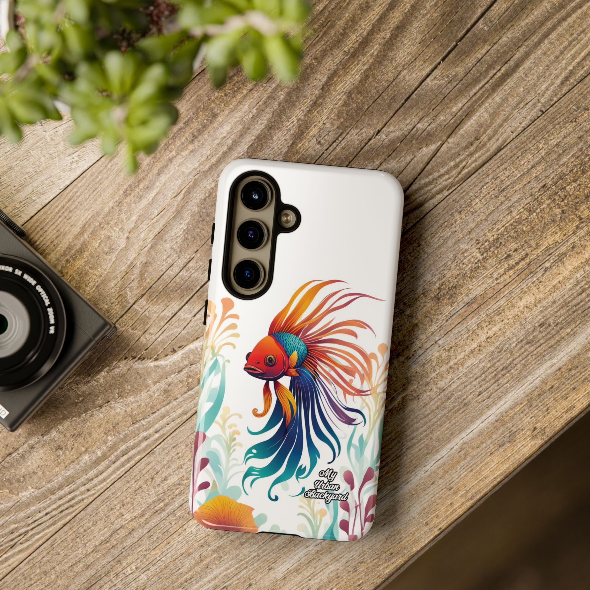 Colorful Betta Fish, Cell Phone Case - Apple, Samsung or Google Pixel
