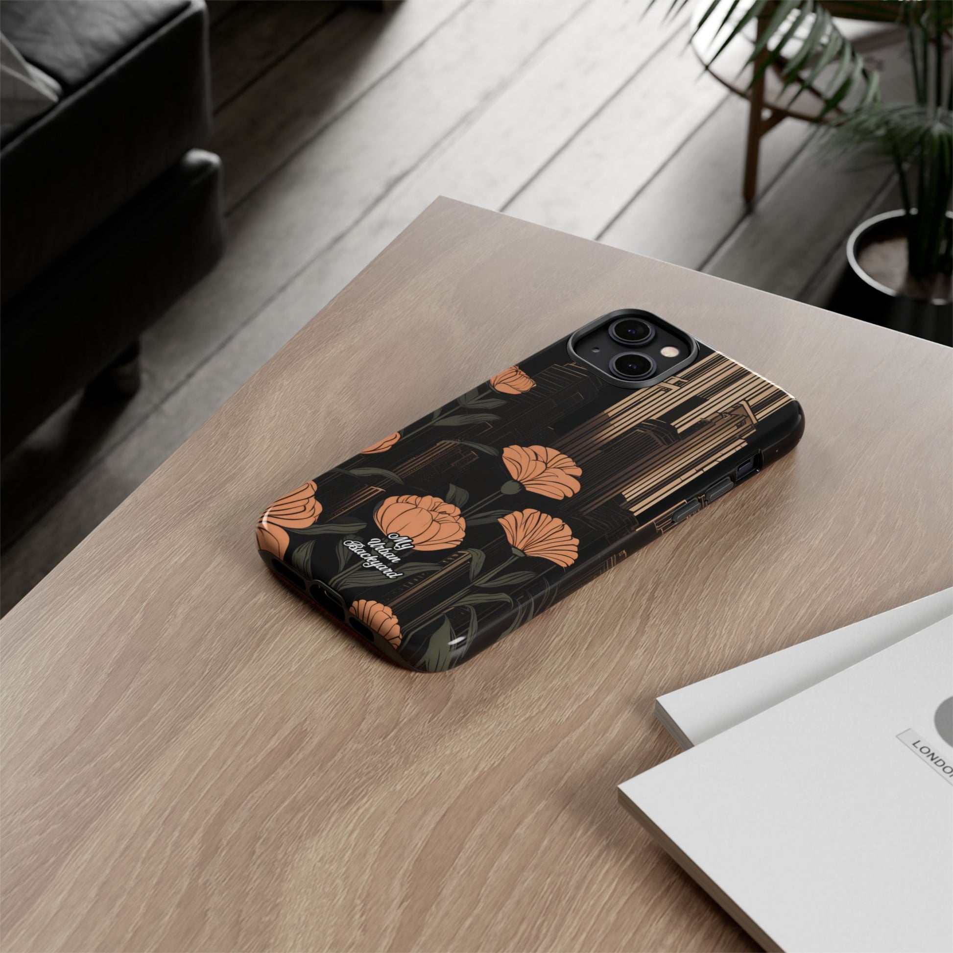 Urban Evening with Flowers, Cell Phone Case - Apple iPhone, Samsung Galaxy, Google Pixel