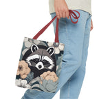 Rocco Pawsley, Raccoon Tote Bag with Cotton Handles For Everyday Use, 3 Sizes
