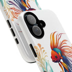 Colorful Betta Fish, Cell Phone Case - Apple, Samsung or Google Pixel