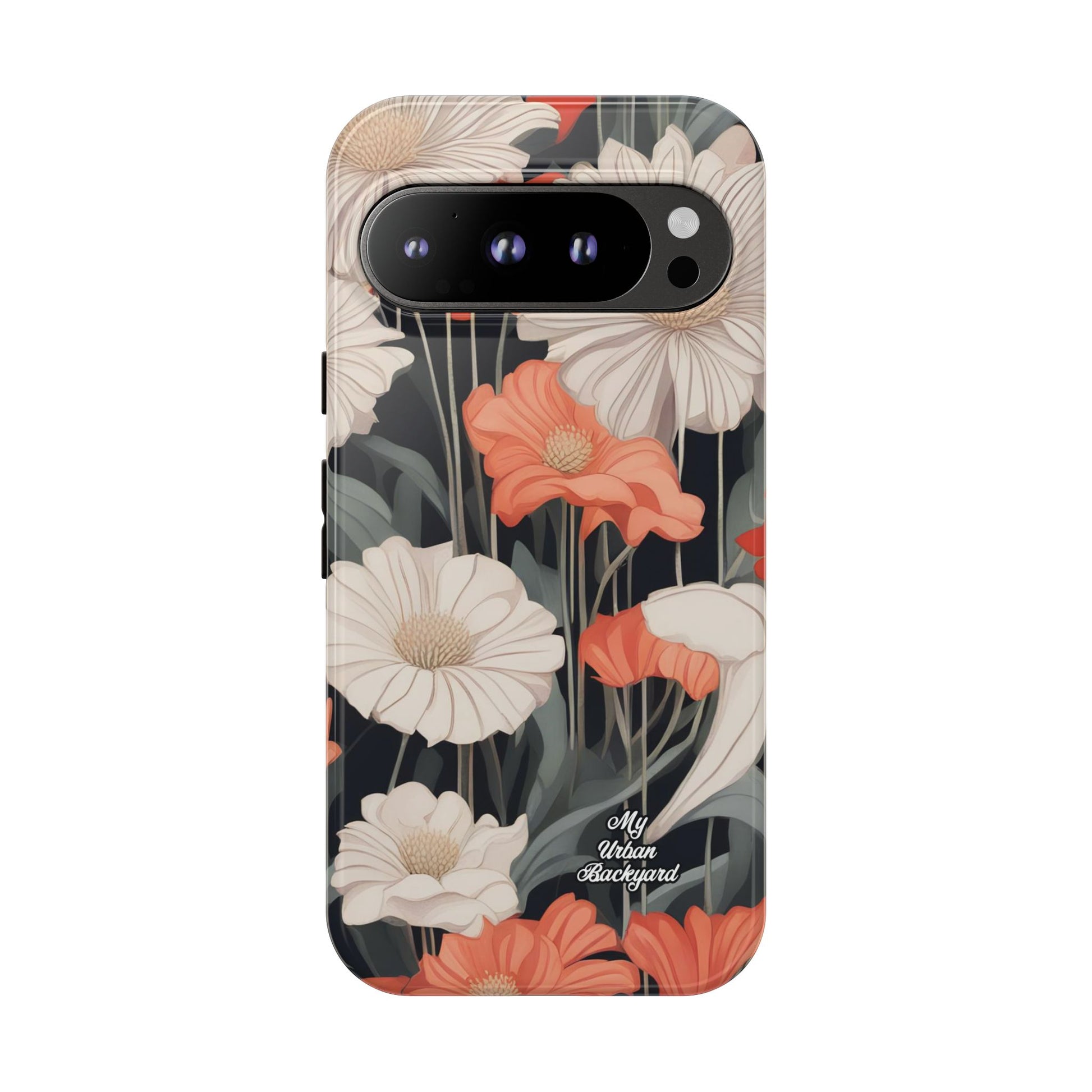Art Deco Flowers, Cell Phone Case - Apple, Samsung, Google Pixel