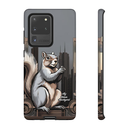 Urban Gray Squirrel, Cell Phone Case - Apple, Samsung, or Google Pixel